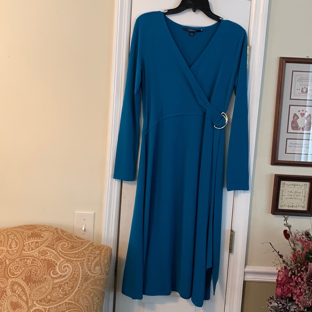Blue dress by Chadwicks